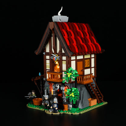 Lumibricks F9040 Forge House Building Toy Set | 1595 PCS