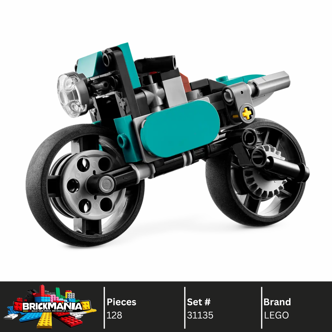 LEGO 31135 Creator 3in1 Vintage Motorcycle | 128 PCS | Damaged box