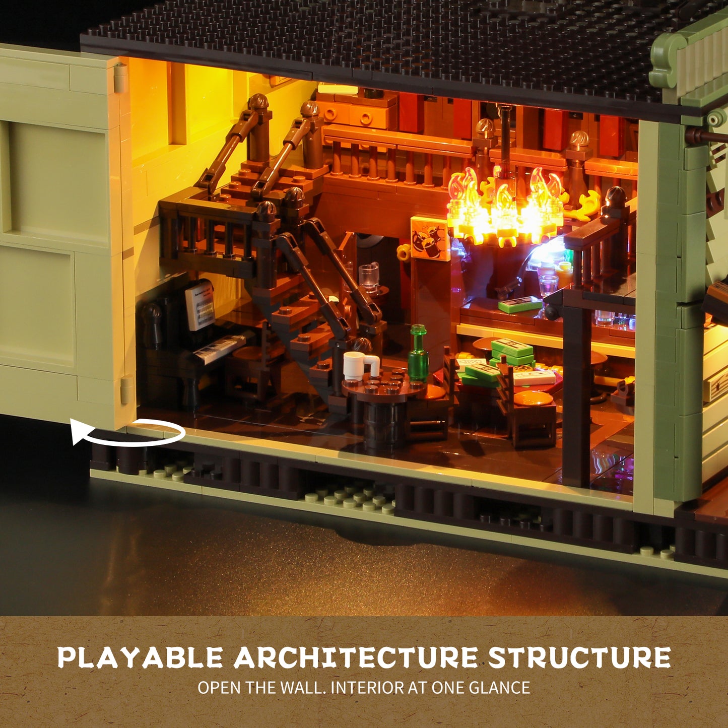 Lumibricks F9021 V2.0 Western Saloon Building Toy Set | 2026 PCS