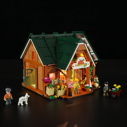 Lumibricks F9029 Farm Store Building Toy Set | 1523 PCS