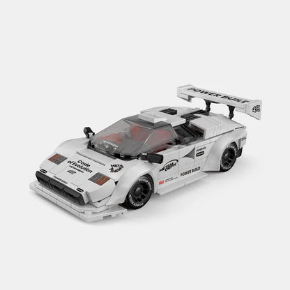 Happy Build PB8845 Lamborghini Conanche Building Toy Set | 338 PCS | Buildable Car with Display Container