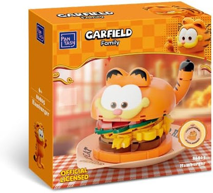 Pantasy 86805 Garfield Foodie Series Hamburger Building Toy Set |300 PCS