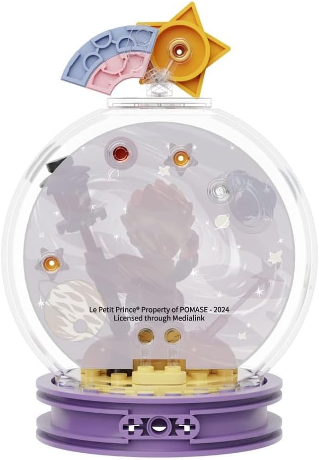 Pantasy 86332 Le Petit Prince Crystal Ball Series Starry Lamp Building Toy Set | 65 PCS