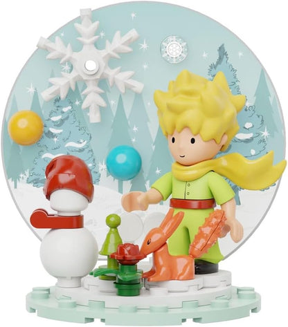 Pantasy 86333 Le Petit Prince Crystal Ball Series Winter Melody Building Toy Set |300 PCS