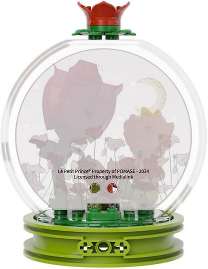Pantasy 86331 Le Petit Prince Crystal Ball Series Rose Whispers Building Toy Set |300 PCS