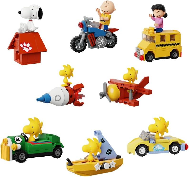 Pantasy 86904 Snoopy Carousel Building Toy Set |3132 PCS – Brickmania