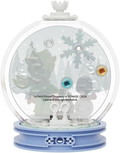 Pantasy 86333 Le Petit Prince Crystal Ball Series Winter Melody Building Toy Set |300 PCS