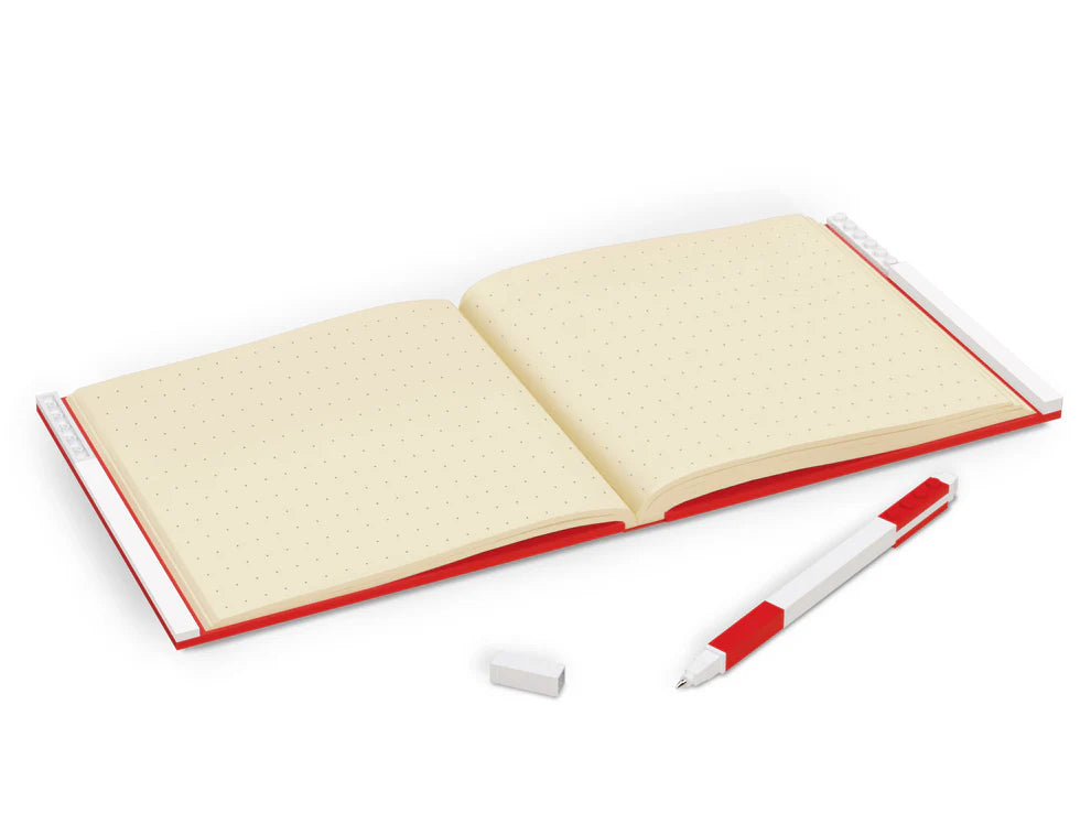 LEGO 53564 Stationery Locking Notebook with Gel Pen in Box Red
