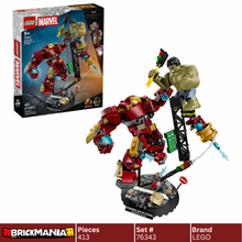 LEGO 76343 Marvel Epic Battle: Hulkbuster vs. The Hulk | 413 PCS