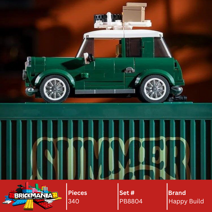 Happy Build PB8804 Mini Camper Building Toy Set | 340 PCS | Buildable Car with Display Container