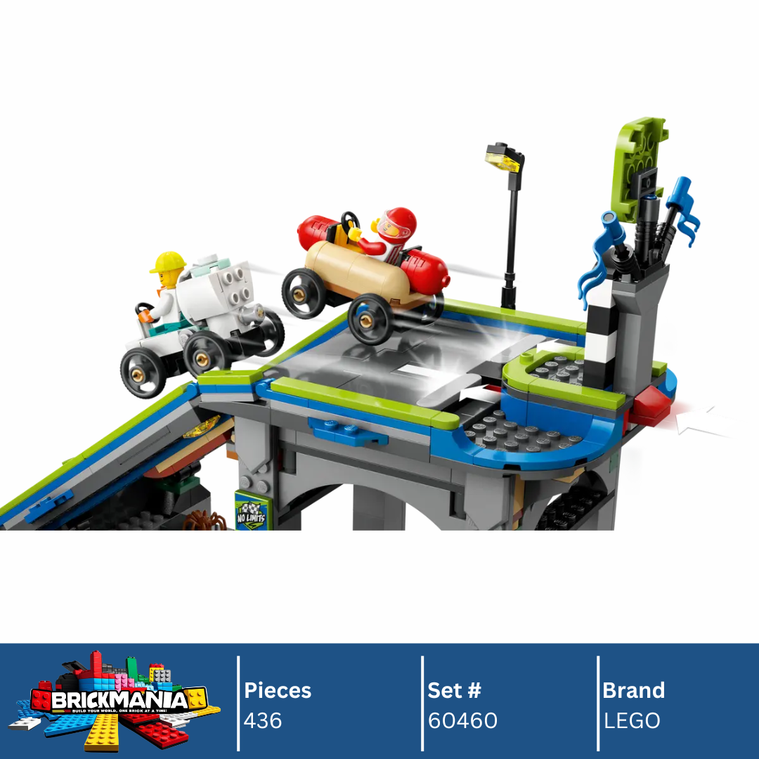 LEGO 60460 No Limits: Race Car Ramp Track | 436 PCS