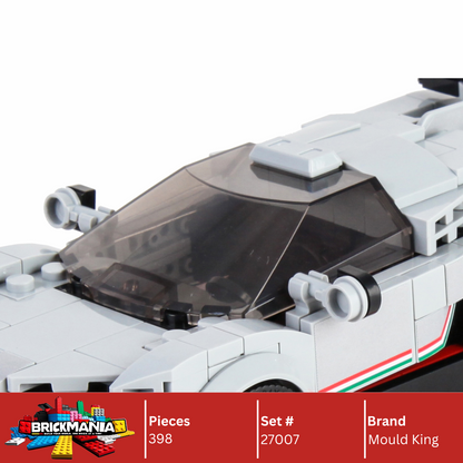 Mould King 27007 The Veneno Mini Sports Car Building Toy Set | 398 PCS