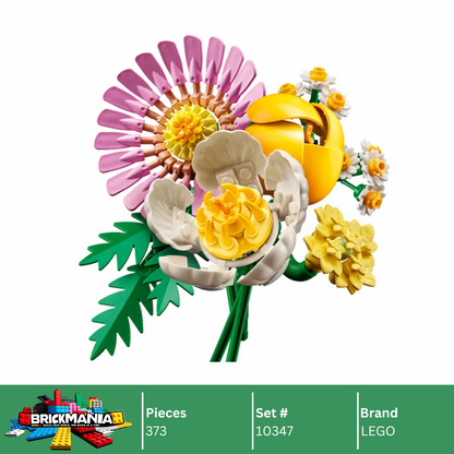 LEGO 10347 Botanicals Petite Sunny Bouquet | 373 PCS – Brickmania