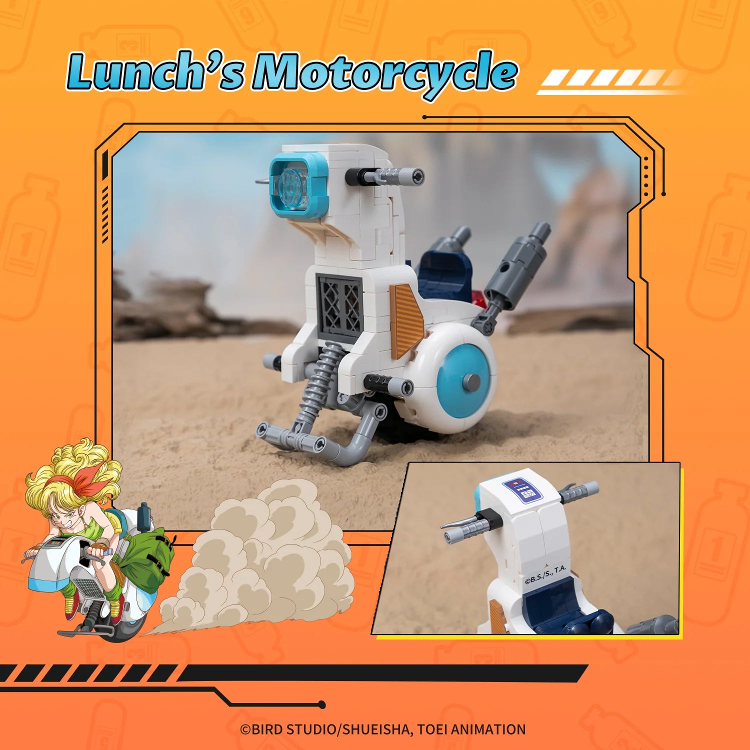 Pantasy 87004-87008 Dragon Ball Classic Ride Series – Brickmania