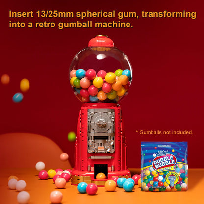 Pantasy 85016 Retro Collection Gumball machine Building Toy Set | 936 PCS