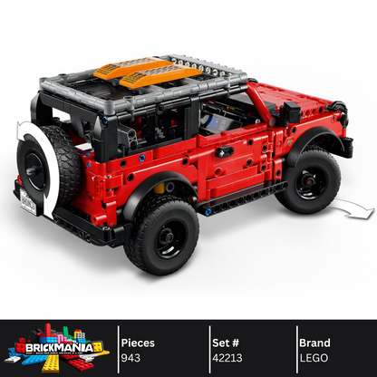 LEGO 42213 Technic Ford Bronco® SUV | 943 PCS