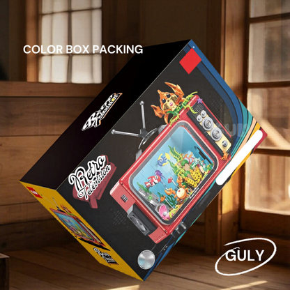GULY 60518 Retro TV Building Set | 1718 PCS