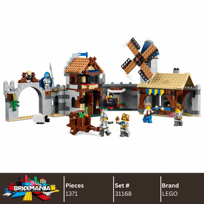 LEGO 31168 Creator 3in1 Medieval Horse Knight Castle | 1371 PCS