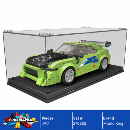 Mould King 27033S Eclipse GS Green Model Car Building Toy Set | 390 PCS