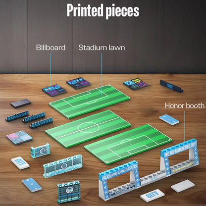 CaDA C66022W Manchester City Stadium Building Toy Set | 4473 PCS