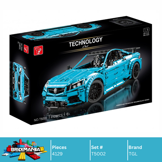 TGL T5002 Mercedes Benz C63 AMG Building Toy Set | 4129 PCS