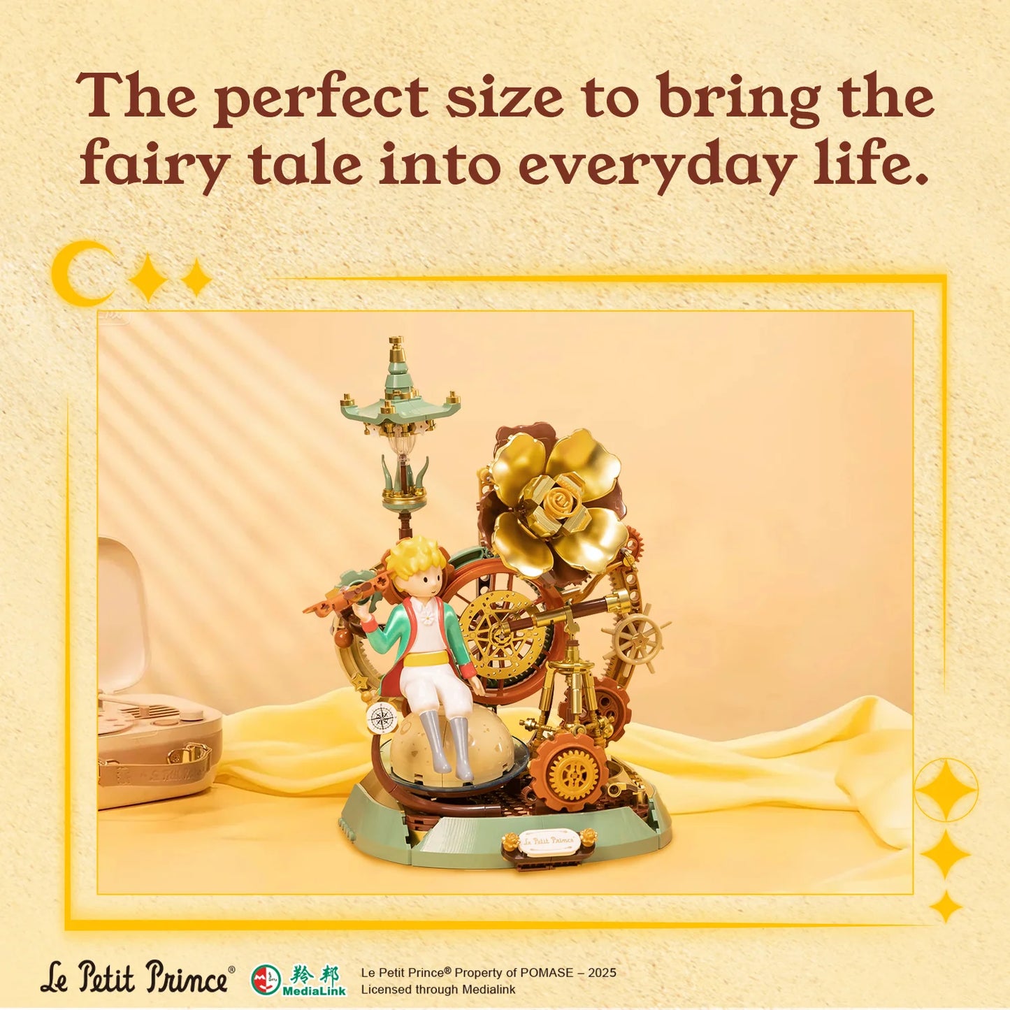Pantasy 86335 Le Petit Prince Starry Journey Building Toy Set |300 PCS