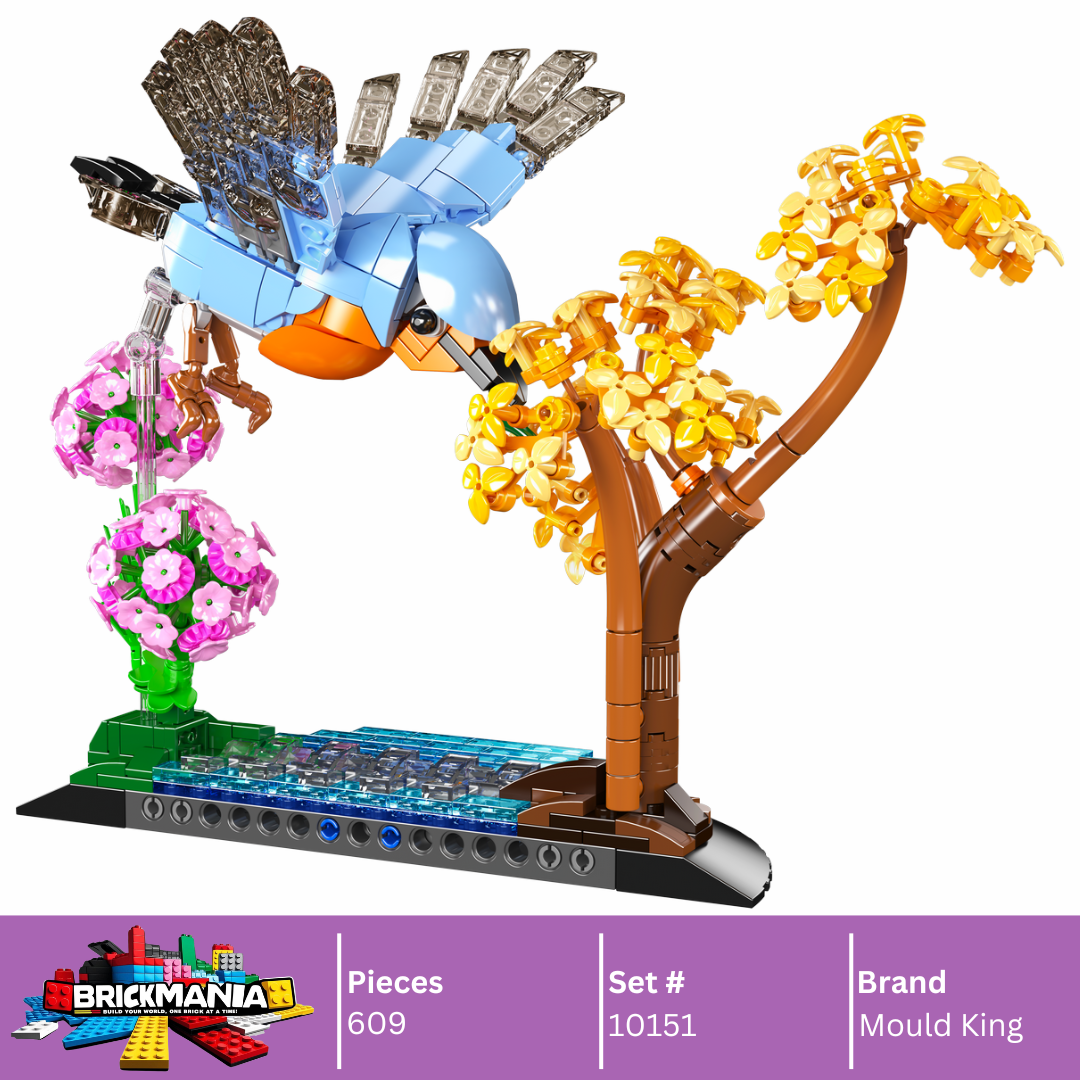 Mould King 10151 Robin Bird Building Toy Set | 609 PCS