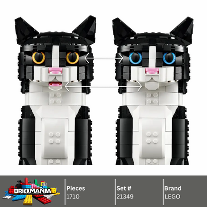 LEGO 21349 Tuxedo Cat | 1710 PCS