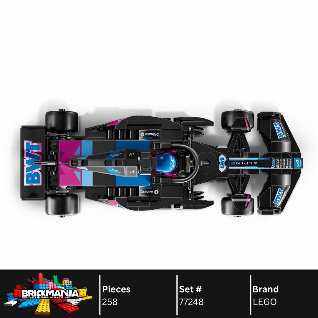 LEGO 77248 BWT Alpine F1® Team A524 Race Car | 258 PCS
