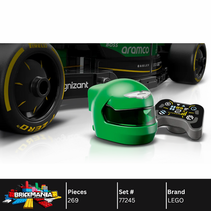 LEGO 77245 Aston Martin Aramco F1® AMR24 Race Car | 269 PCS