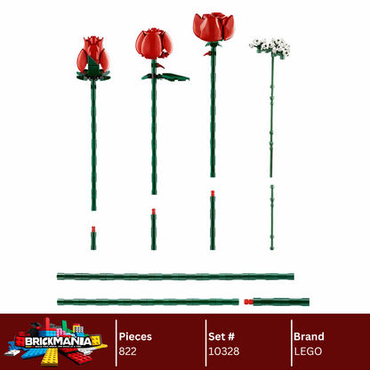 LEGO 10328 Bouquet of Roses | 822 PCS