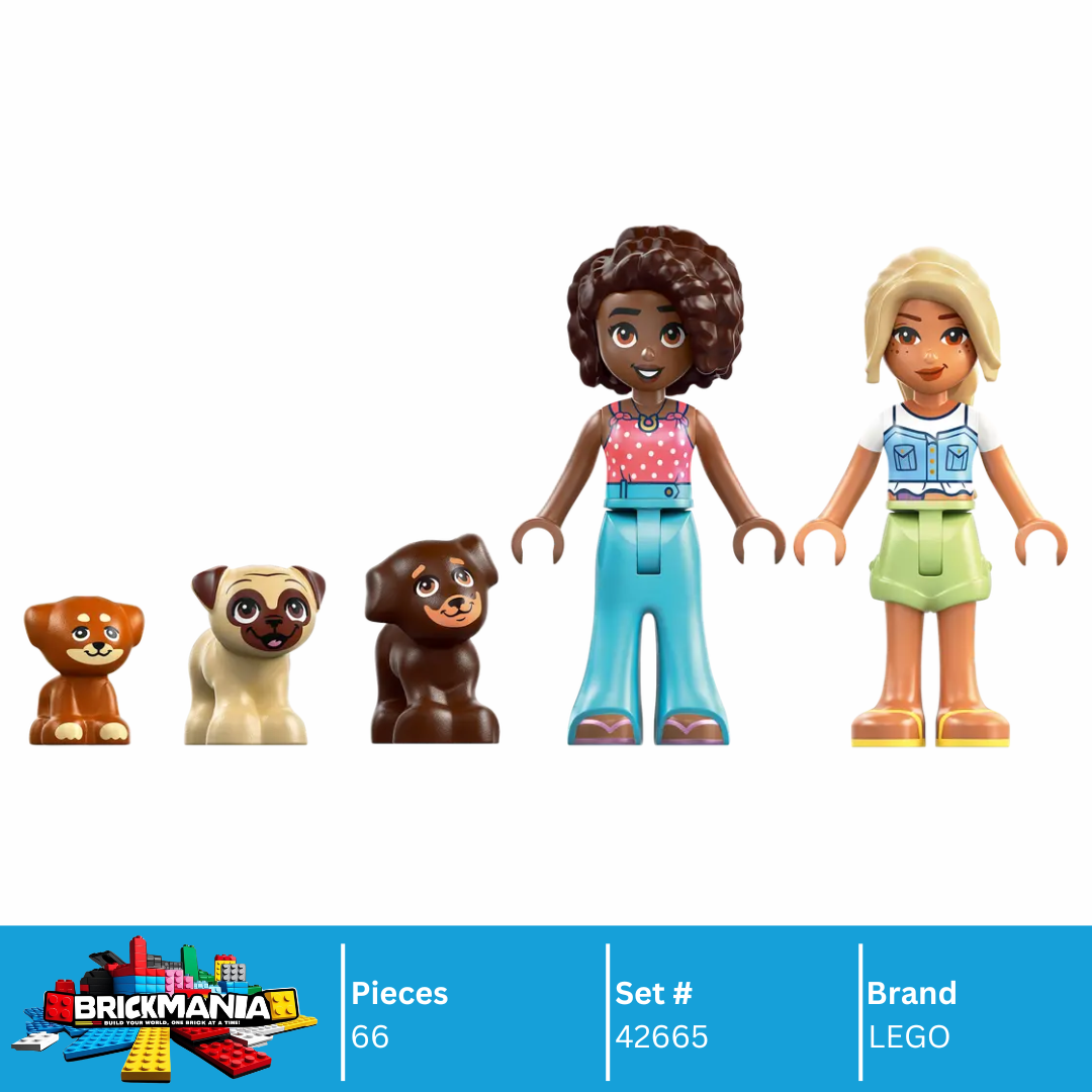 LEGO 42665 Friends Puppy Playground | 66 PCS