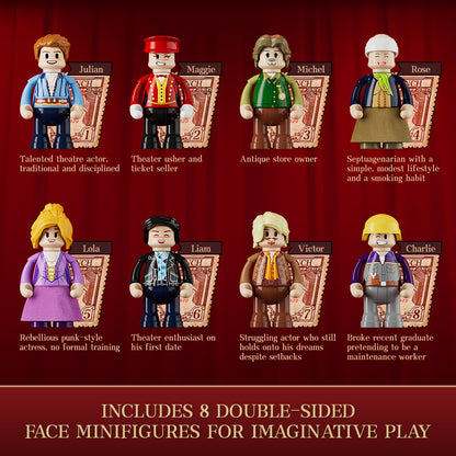 Lumibricks F9056 Balcony Theatre Building Toy Set | 2445 PCS