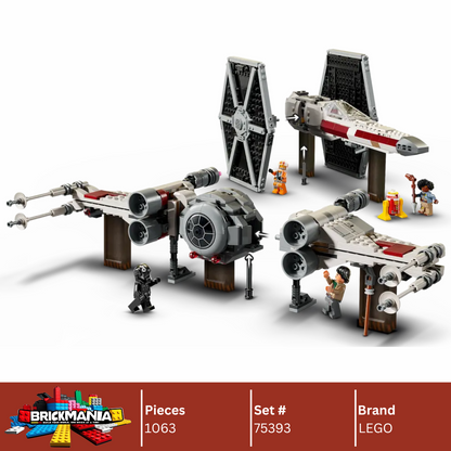 LEGO 75393 Star Wars TIE Fighter & X-Wing Mash-up | 1063 PCS