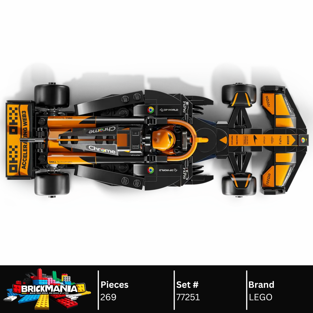 LEGO 77251 McLaren F1® Team MCL38 Race Car | 269 PCS
