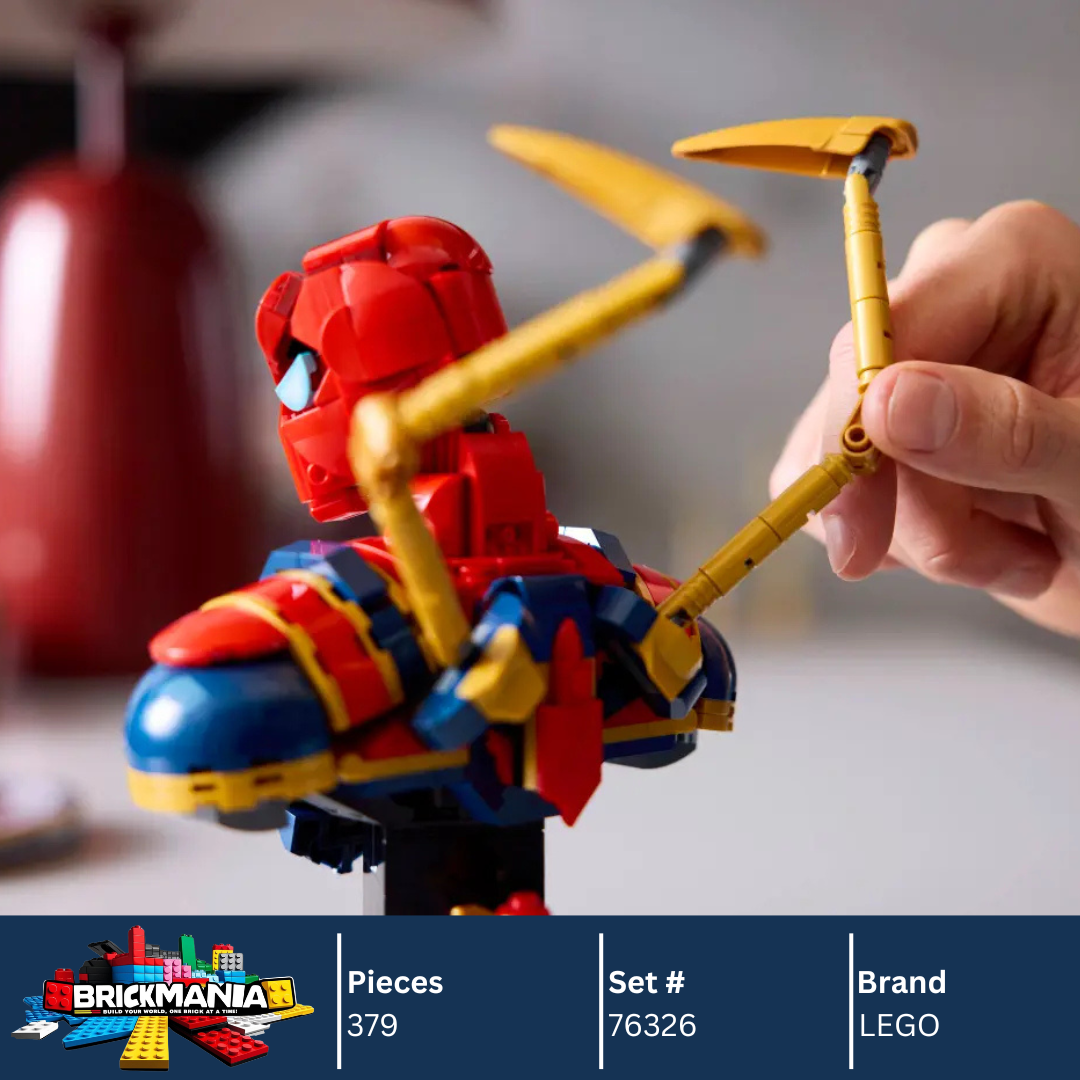 LEGO 76326 Marvel Iron Spider-Man Bust | 379 PCS