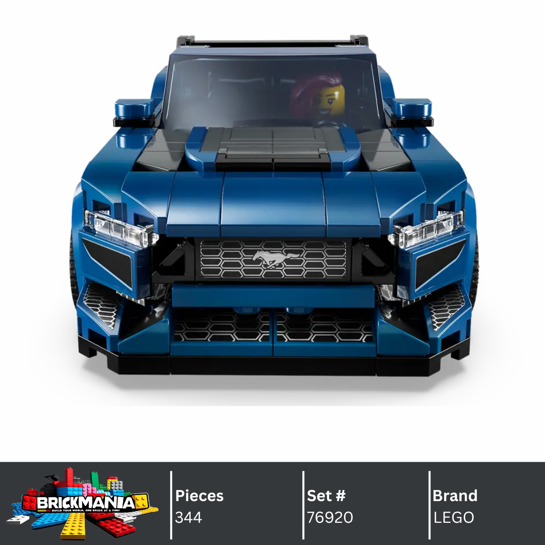 LEGO 76920 Speed Champions Ford Mustang Dark Horse Sports Car | 344 PCS