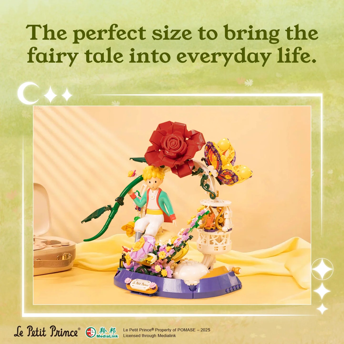 Pantasy 86336 Le Petit Prince Starry Garden Building Toy Set |200 PCS