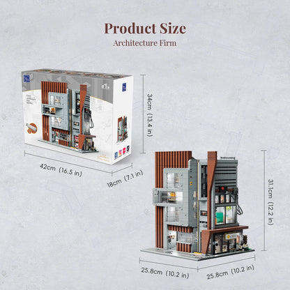 Pantasy 85041 Modular Building Architecture Firm Building Toy Set | 3427 PCS