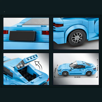 Reobrix 824 GranTurismo Maserati Building Toy Set | 384 PCS