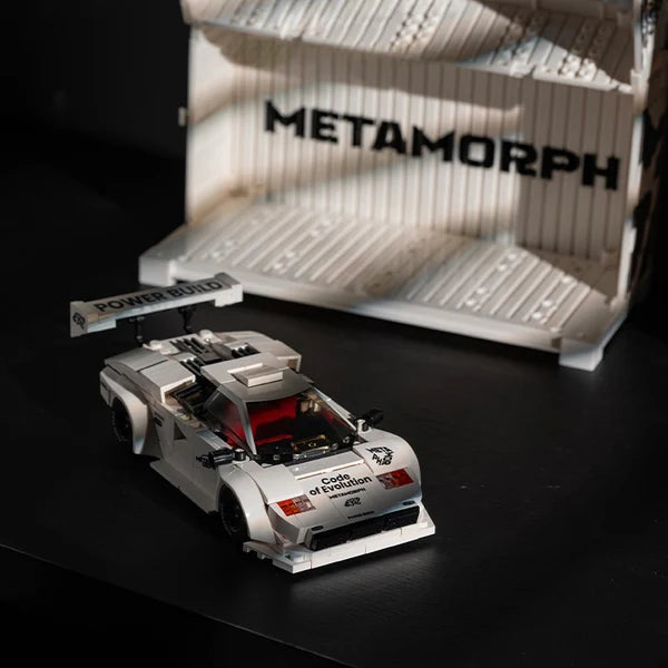 Happy Build PB8845 Lamborghini Conanche Building Toy Set | 338 PCS | Buildable Car with Display Container