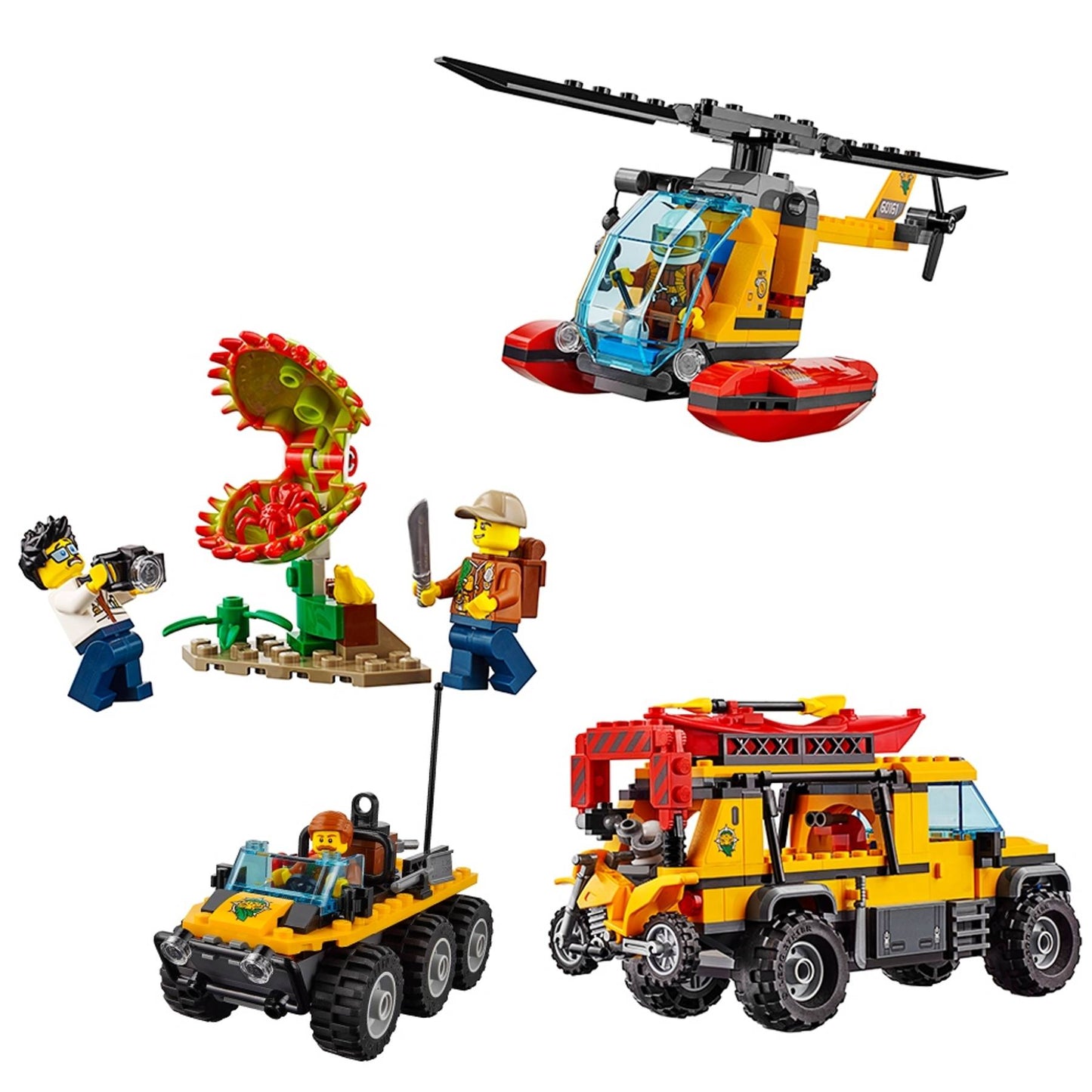 LEGO 60161 City Jungle Exploration Site | 813 PCS | Retired