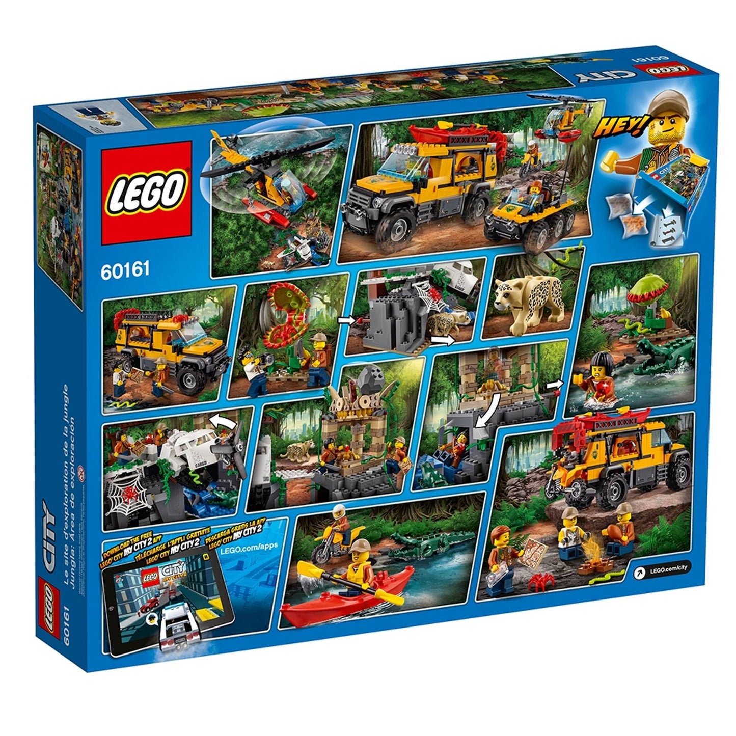 LEGO 60161 City Jungle Exploration Site | 813 PCS | Retired