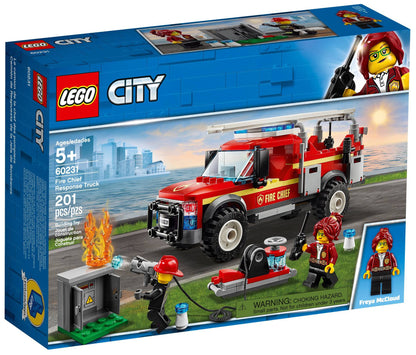LEGO 60231 City Fire Chief Response Truck | 200 PCS | Retired | Damaged Box