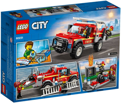 LEGO 60231 City Fire Chief Response Truck | 200 PCS | Retired | Damaged Box
