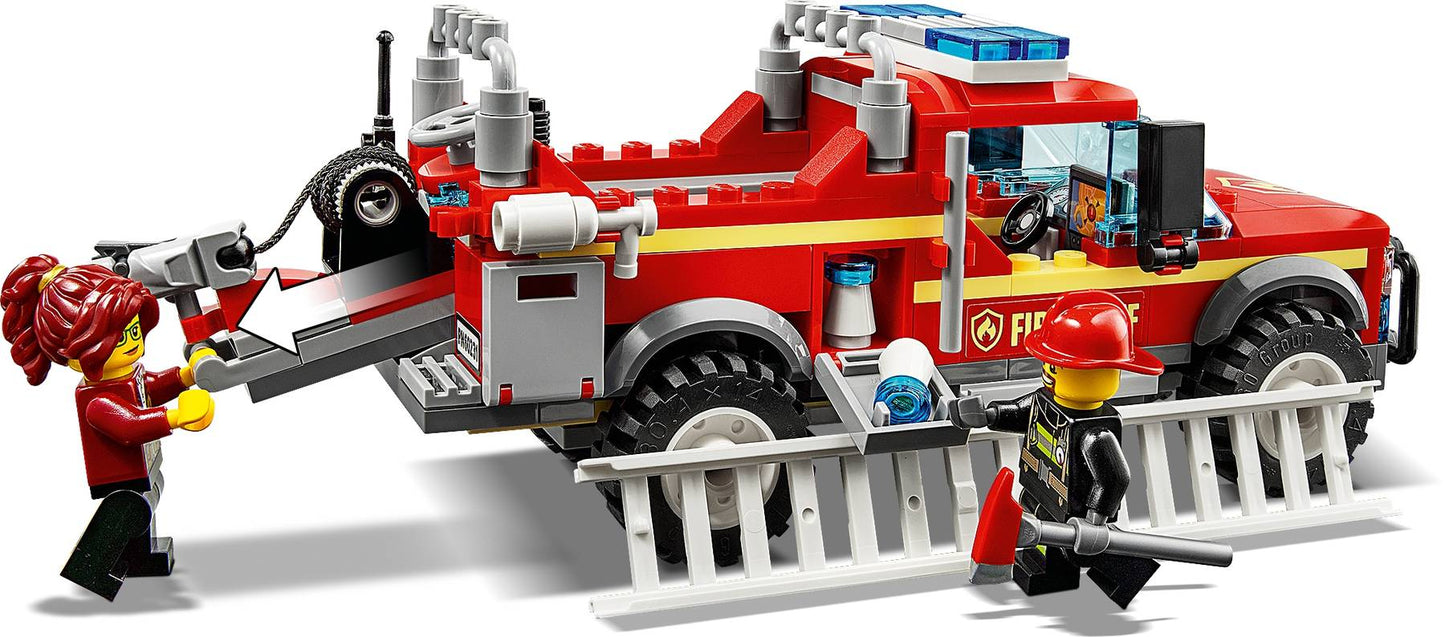 LEGO 60231 City Fire Chief Response Truck | 200 PCS | Retired | Damaged Box