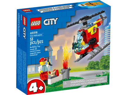 LEGO 60318 City Fire Helicopter | 53 PCS | Retired