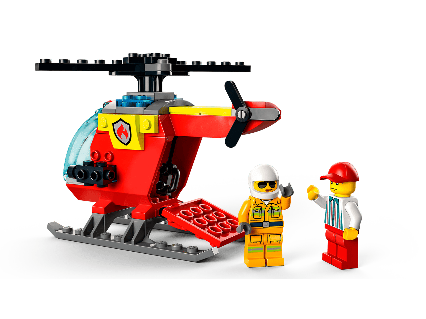 LEGO 60318 City Fire Helicopter | 53 PCS | Retired