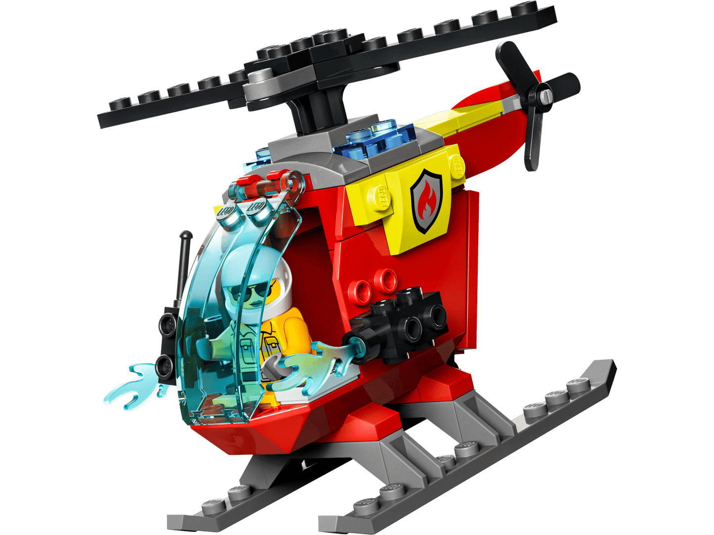 LEGO 60318 City Fire Helicopter | 53 PCS | Retired