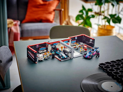 LEGO 60444 City F1® Garage & Mercedes-AMG & Alpine Cars | 678 PCS